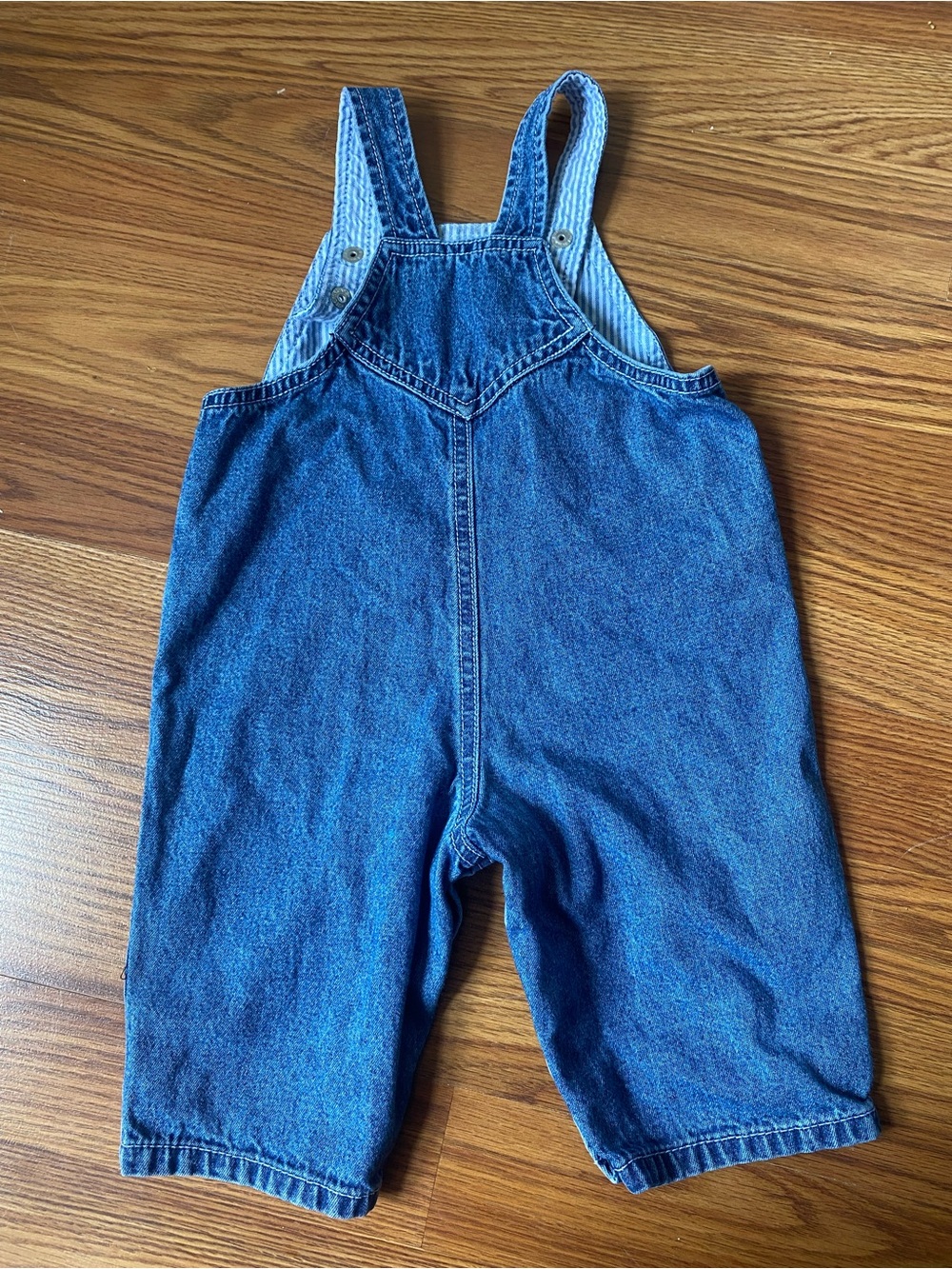 Vintage Tommy Hilfiger Classic Blue Denim Kids Overalls